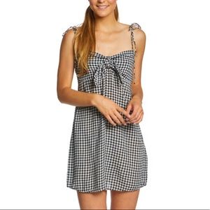 ***SOLD*** PacSun Gingham B&W Summer Dress